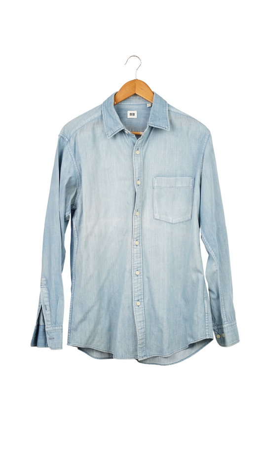 Uniqlo Denim Button Down Shirt