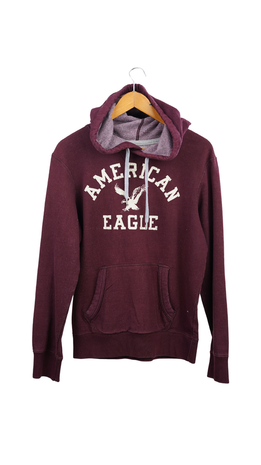 Maroon American Eagle Hoodie