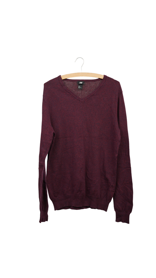 Maroon H&M knitted Sweater