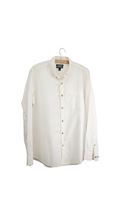 White Cambridge Button Down Shirt