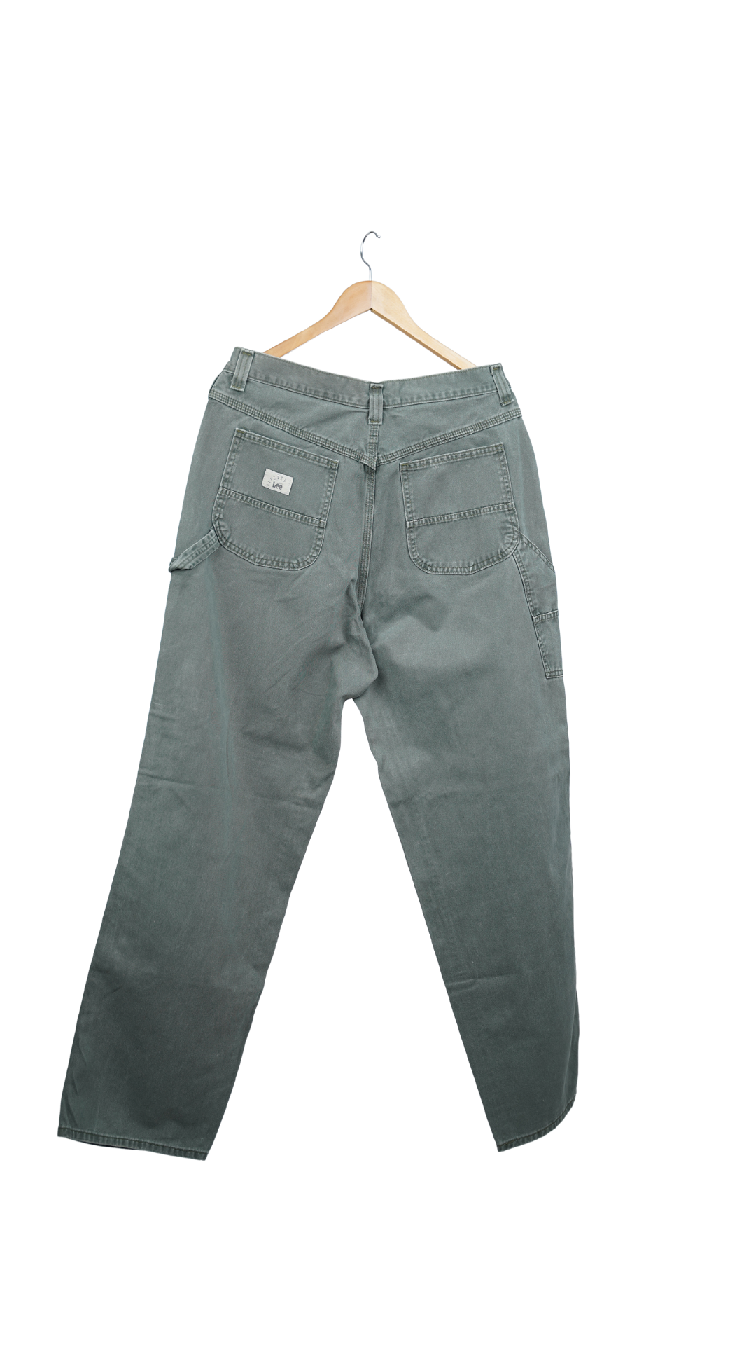 Grey Cotton Trousers