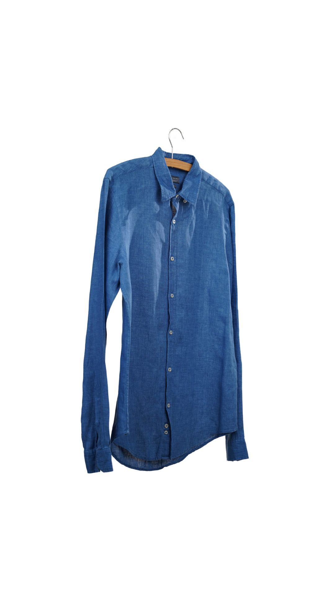 Denim Blue Zara Button Down