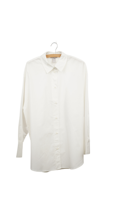 White H&M Button Down Shirt