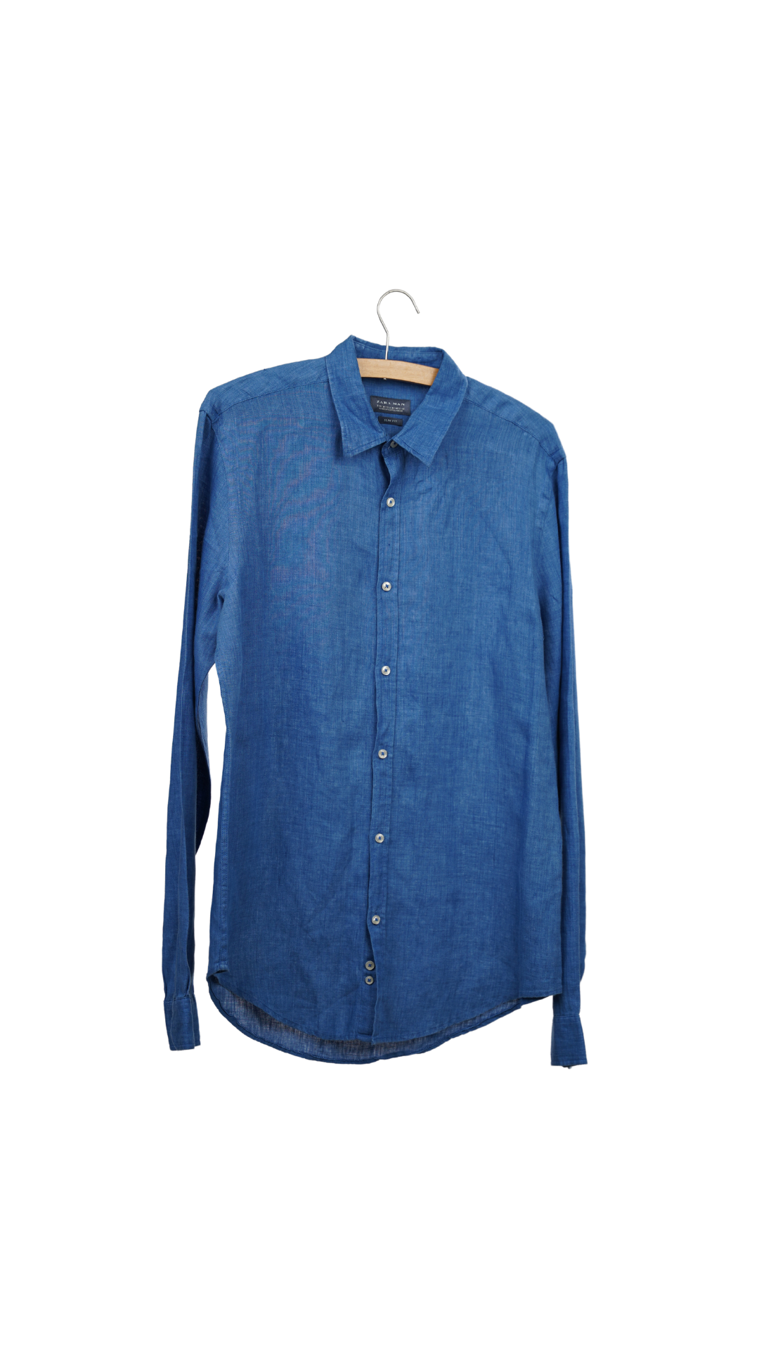 Denim Blue Zara Button Down