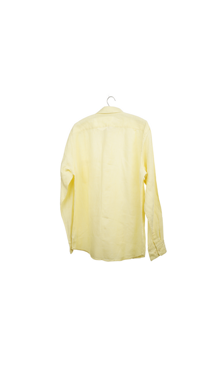 Yellow Uniqlo Button Down Shirt