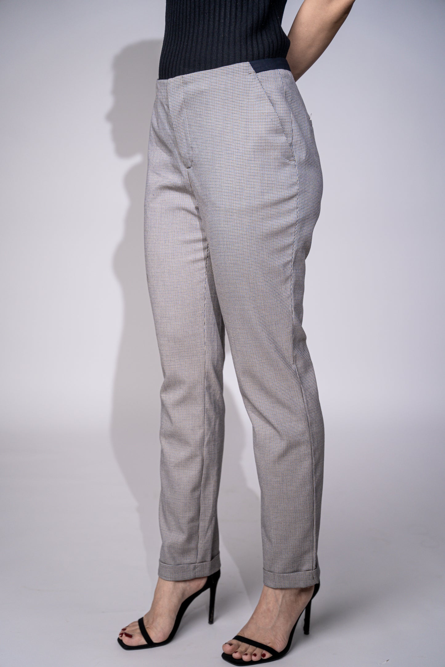 Checkered Grey Trousers