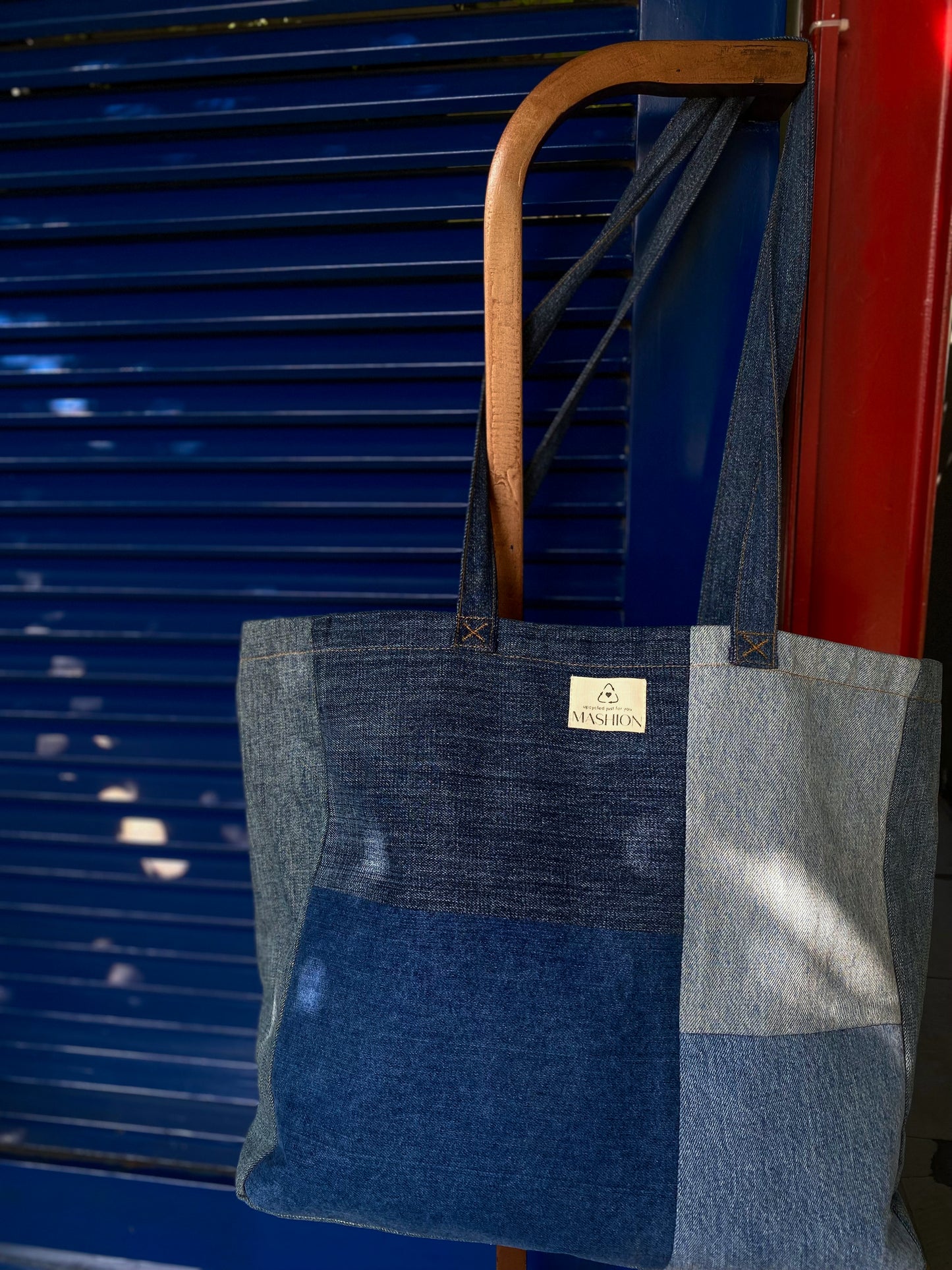 Denim Tote Bag